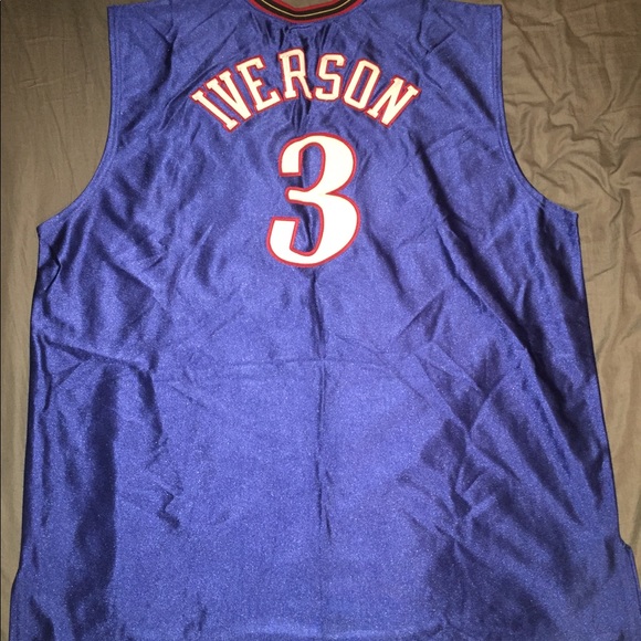 Allen Iverson #3 Jersey authentic - Picture 2 of 2